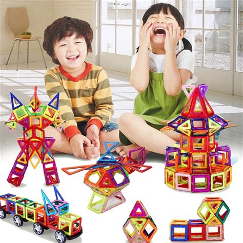 108 Pcs Standard Size DIY Magnetic Building Blocks Magic Magnet Pulling