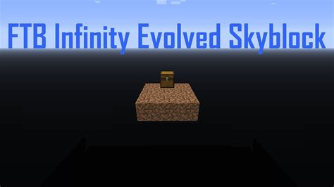 Ftb Infinity Evolved Skyblock Episode Cobble Quest Youtube