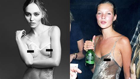 Lily Rose Depp Pokazuje By On Taty Johnny Ego Kate Moss W Nagiej