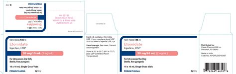 Etomidate - FDA prescribing information, side effects and uses
