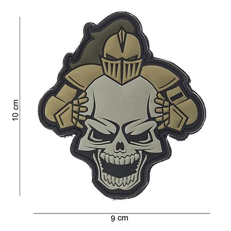 Le Stock Americain Patch 3D PVC Knight Sable