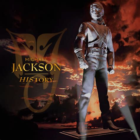 An alternate ‘gold edition’ of Michael Jackson’s HIStory album cover ...