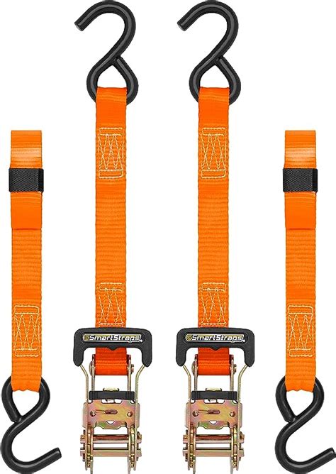 Smartstraps Ratchet Straps 10ft Or Padded Ratchet Hduty 2pk 3000lb