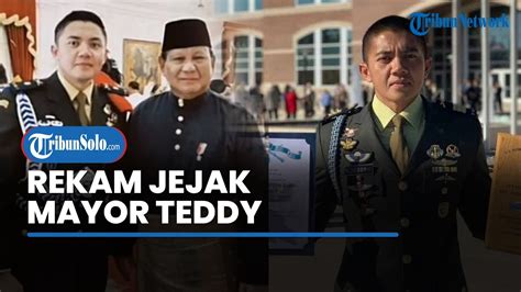 Rekam Jejak Mayor Teddy Indra Wijaya Mantan Ajudan Jokowi Kini Jadi