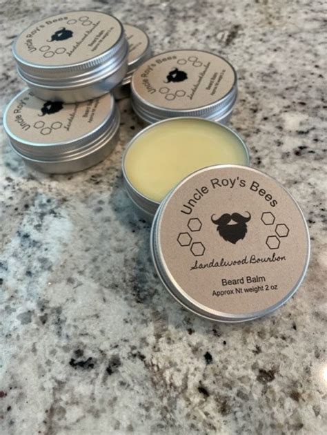 Beard Balm Mustache Balm Beeswax Balm Various Scents Handmade