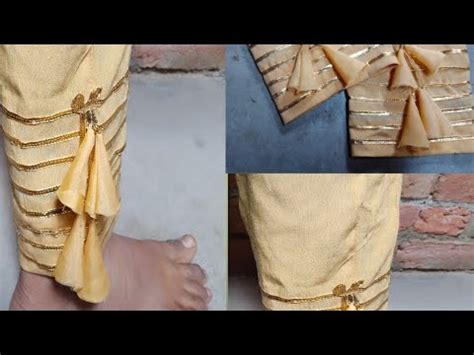 Gota Patti Se Trouser Ka Beautiful Design Kese Banate Hain Video Viral