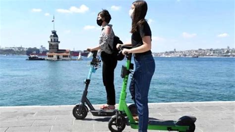 Stanbul Da Elektrikli Scooter Lar I In H Z S N R D Zenlemesi Haberler