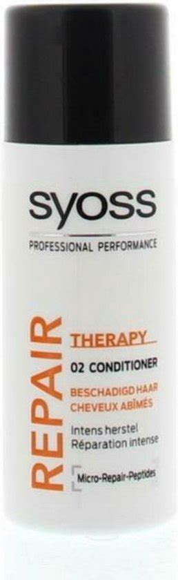 Syoss Repair Therapy Conditioner Mini 50 Ml Bol