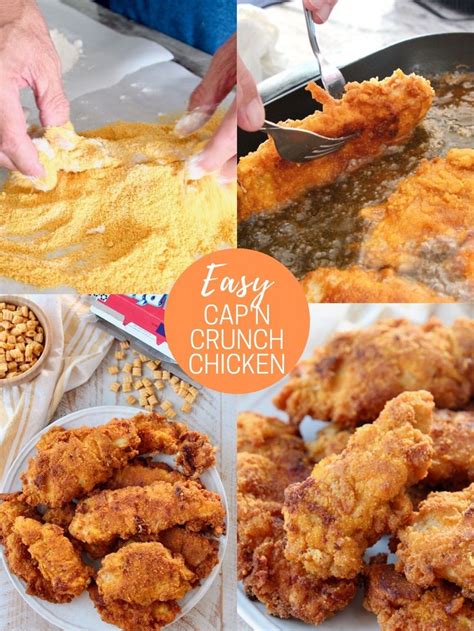 Easy Capn Crunch Chicken Captain Crunch Chicken Fried Chicken Food Processor Recipes