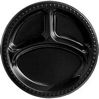 Huhtamaki Chinet Black Heavyweight Plastic Bowl Oz Case