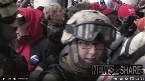 Alleged Oath Keepers Member Says She Met Secret Service Before Riot