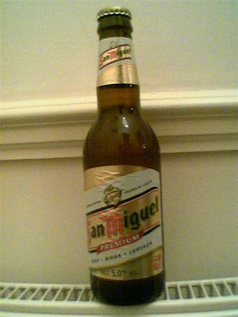 Beer Review: San Miguel | Hywel's Big Log