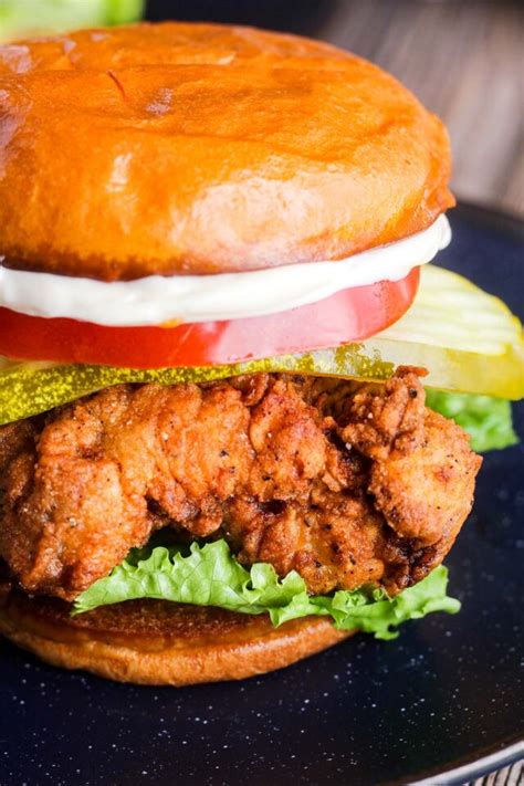 Crispy Buttermilk Chicken Sandwich - Tao of Spice