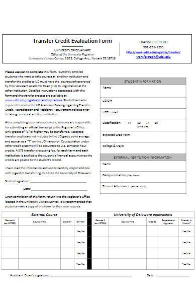 Free 50 University Forms In Pdf Ms Word Ms Excel