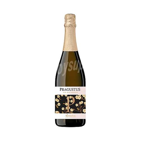 PRAGUSTUS Pragustus Vino Blanco Semiseco Espumoso Botella De 75 Cl