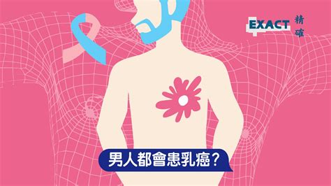 男人都會患乳癌？ 精確醫療