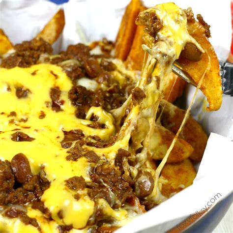 Chili Cheese Fries So Meaty And Cheesy Easy Recipes Рецепт Бургер