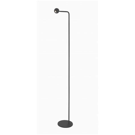 Lampadaire LED 5W Noir Sablé ZAMBELIS 36 Blanc chaud 3000K