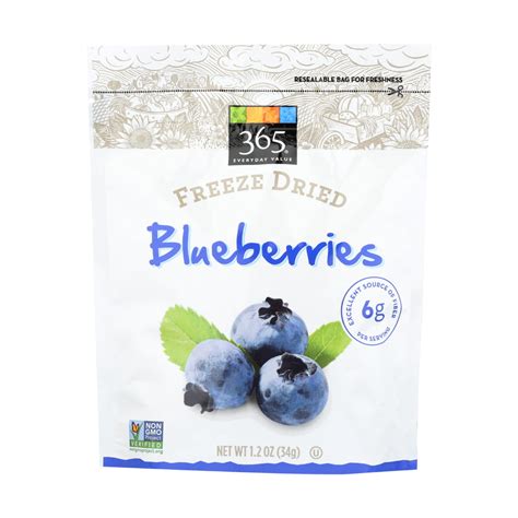 Pack Of Freeze Dried Blueberries Oz Walmart