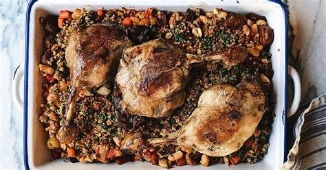 Smoked Cassoulet Duck Confit Recipe Feedmedearly Traeger