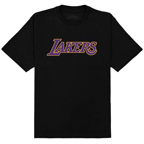 Camiseta Los Angeles Lakers Wordmark Umdois Camisetas E Acessórios