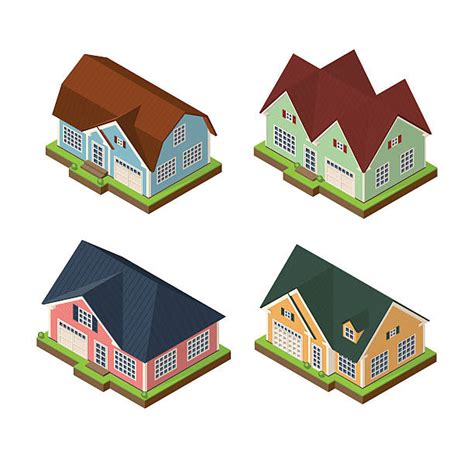 Aerial View House Illustrations Royalty Free Vector Graphics And Clip