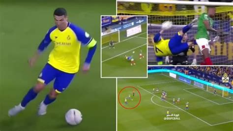 A Compilation Of Cristiano Ronaldo S Al Nassr Debut Vs Ettifaq Is