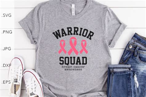 Breast Cancer Warrior Squad Graphic By Studio Creative Fabrica