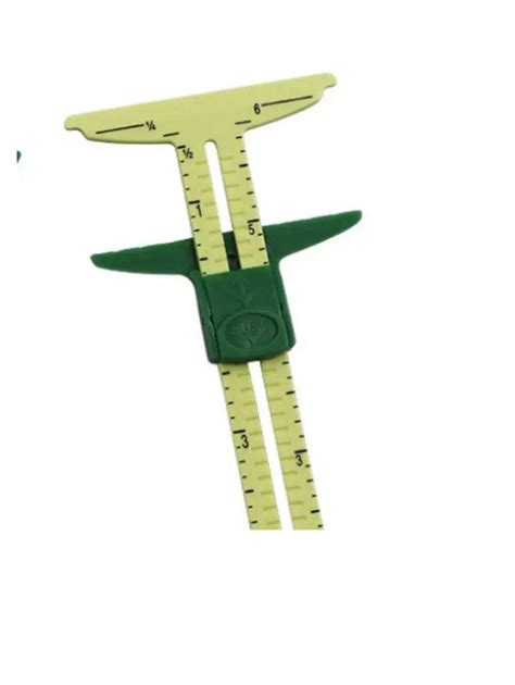 Pc In Sliding Gauge Multifunctional Quilting Ruler Plastic