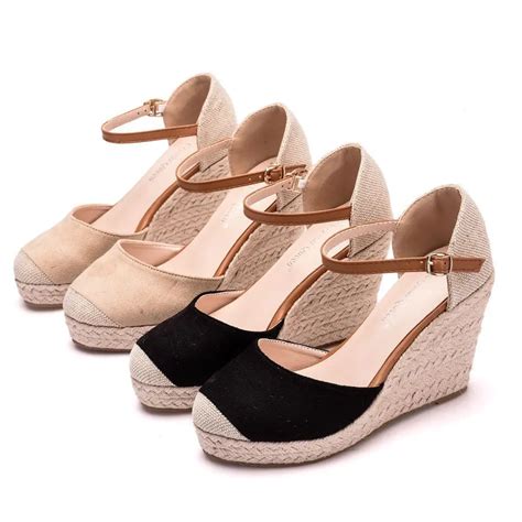 Sandalias Hechas A Mano Para Mujer Zapatos De Tac N Alto Talla Grande