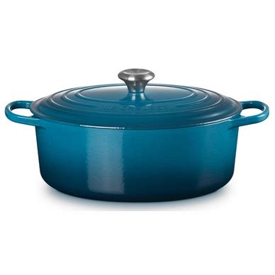 Braadpan Le Creuset Signature Ovaal Deep Teal 31 Cm Pannenwinkel