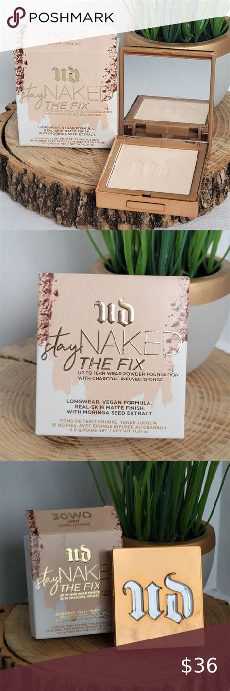 Urban Decay Stay NAKED The Fix WO Light Urban Decay Fix It Powder Foundation