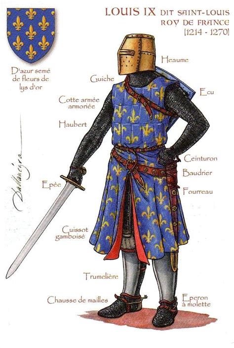 Louis Ix Dit Saint Louis Roy De France 1214 1270 Capétiens Directs