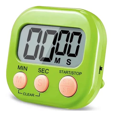 Temporizador Cocina Digital Huevo Timer Cronómetro Alarma MercadoLibre