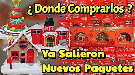 Nuevos Paquetes De Villas Navide As Coca Cola Con La Colecci N Completa