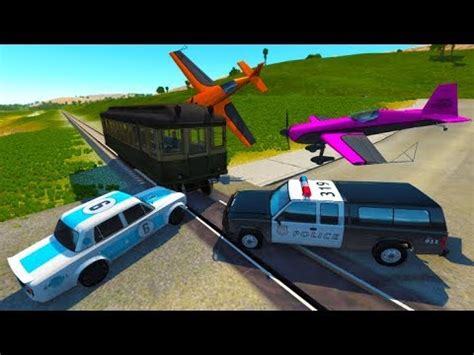 Beamng Drive Subway Train Car Crashes Destruction YouTube