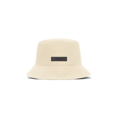 Fear Of God Essentials Bucket Hat Egg Shellfear Of God Essentials Bucket Hat Egg Shell Ofour