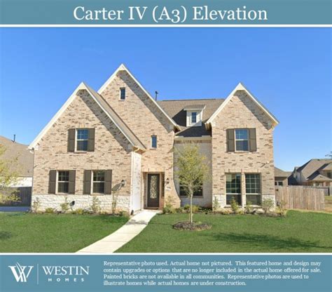 Elevations The Carter Iv Westin Homes