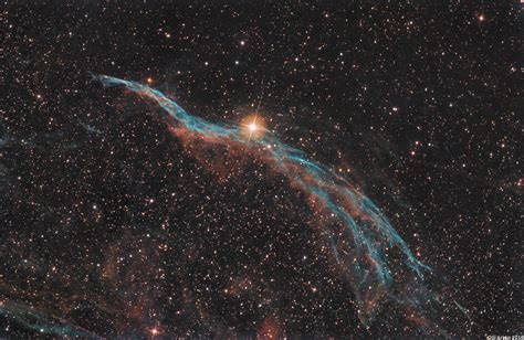 The Veil Nebula A Supernova Remnant Light Years From Us Taken