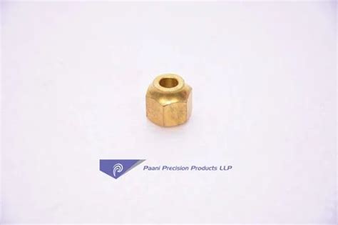 Paani Precision Hex Brass Flare Nut At Rs 16 Piece In Jamnagar ID