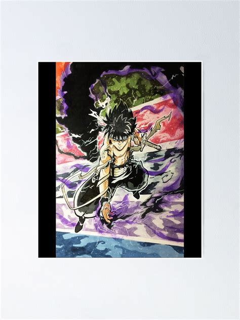 Hiei And The Dragon Of The Darkness Flame Classic Poster For Sale