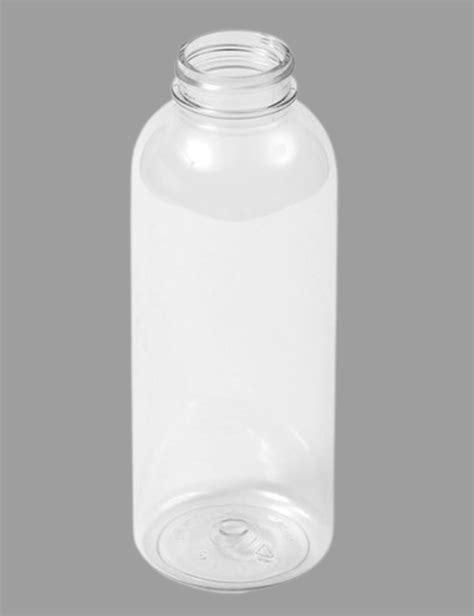 Screw Cap Ml Round Pet Bottle Use For Storage Cosmetic At