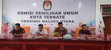 KPU Ternate Resmi Tetapkan DCS Bacaleg DPRD Pada Pemilu 2024 Cermat