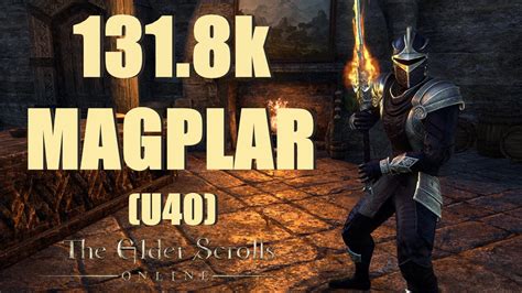 ESO Magicka Templar 131 8k PvE DPS Build U40 YouTube