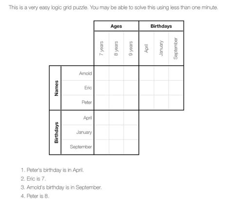 Printable Deduction Puzzles Printable Jd