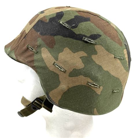 U S PASGT Kevlar Helmet With Woodland Cover Battlefront Collectibles