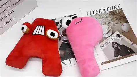 New Alphabet Lore Plush Toys Legendary Letter Plush Pillow Doll Kids