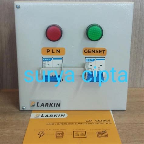 Jual Panel Interlock 1Phase 2P Chint Switch Handel Ohm Saklar Panel