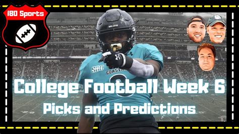 College Football Week 6 Picks And Predictions Youtube