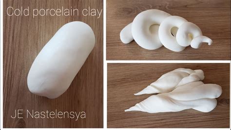 How To Make Flexible Moldable Cold Porcelain Modeling Clay In 2024 Cold Porcelain Diy Air Dry